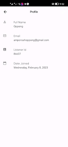 Android application KJ Radio screenshort