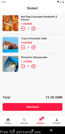 Android application Panda for Fruits & Vegetables screenshort