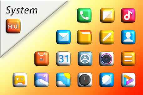 MIUI 3D Icon Pack MOD APK 9.5 (Patched/Full Version) 1