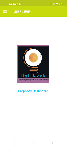 Android application Lightbook screenshort