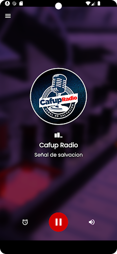 Cafup Radio Screen 2