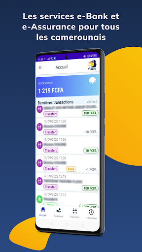 Android application Campost-YunusPay screenshort