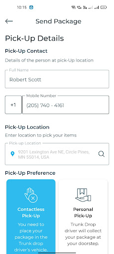 Trunkdrop Screen 3
