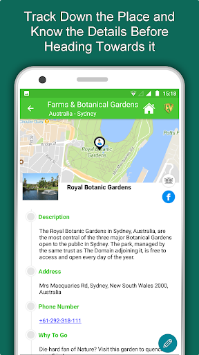 Botanical Gardens Travel & Exp Screen 3