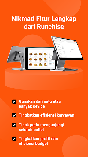 Runchise POS Screen 2