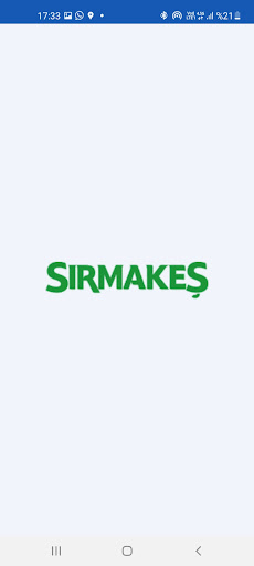 Android application Sırmakeş Su Bayii screenshort
