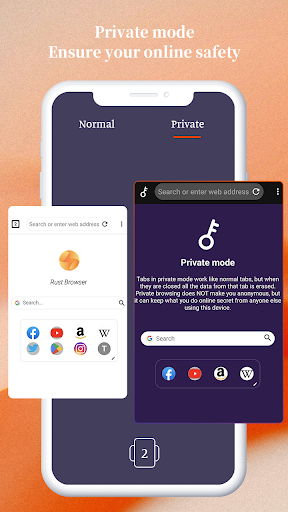 Rust Fast& Secure Browser Screen 2