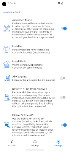 Install Buddy: XAPK, APKs Screen 3