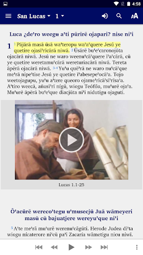 Android application Tucano Bible (Colombian) screenshort