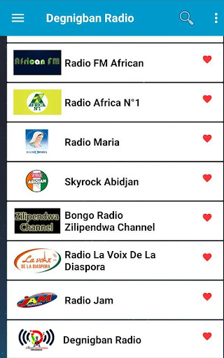 Radio Ivory Coast Screen 2