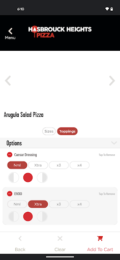 Screenshot of Hasbrouck Heights Pizzeria