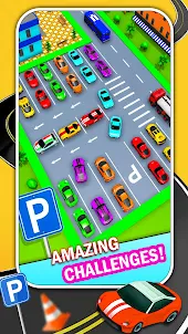 Car Sort Color Puzzle Games