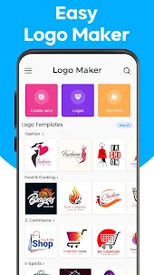 Logo Maker - creador y diseñad
