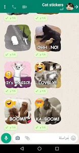 Cat Stickers for Whatsapp