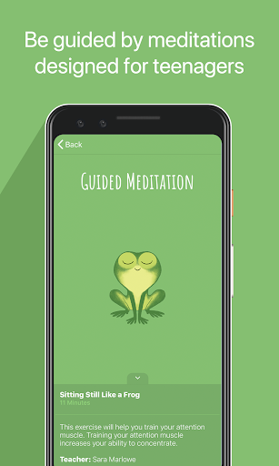 Android application Sitting Still screenshort