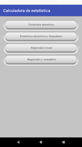Android application Old calculator screenshort