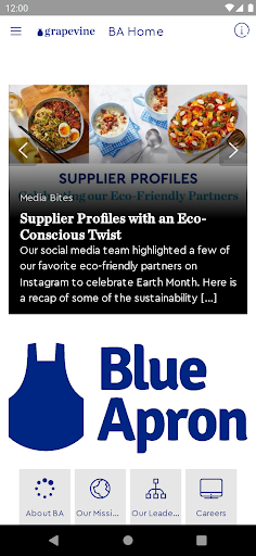 Android application The Grapevine for Blue Apron screenshort