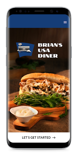 Android application Brian's USA Diner screenshort