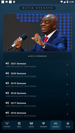 Android application David Oyedepo: Sermons & Books screenshort