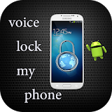 voice lock prank my phone icon