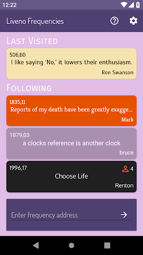 Liveno Chat Screen 2