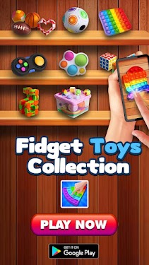 #2. Fidget Toys Collection 3D (Android) By: TalentGame