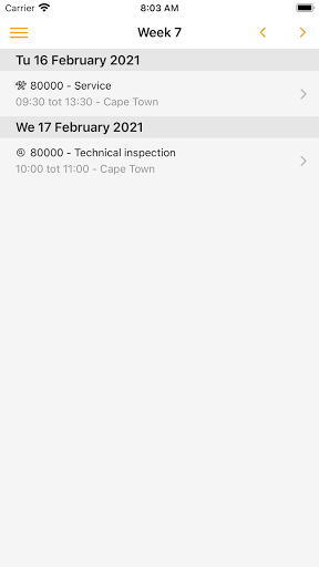 Enie.co.za Screen 2