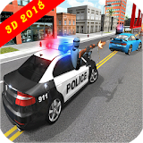 Police Car Racing 3D icon
