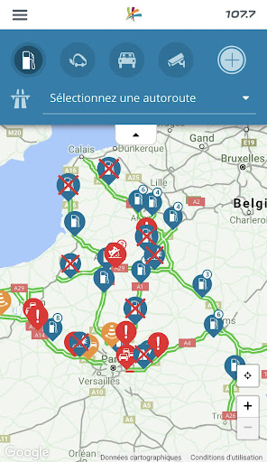 Android application Sanef & Vous screenshort