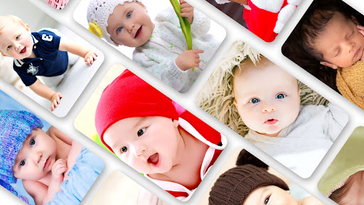 Android application Cute Baby Wallpaper 2024 screenshort