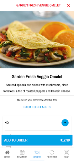 Berry Fresh Cafe App Screen 3