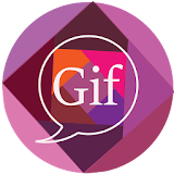 Gif send message icon