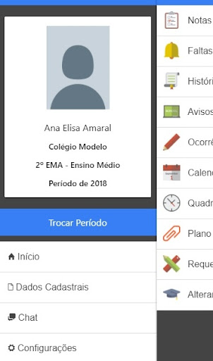 Zouphy Portal do Aluno Screen 3