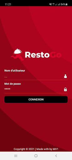 Android application Restogo screenshort