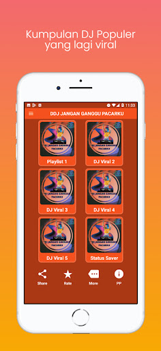 Android application DJ Jangan Ganggu Pacarku Viral screenshort