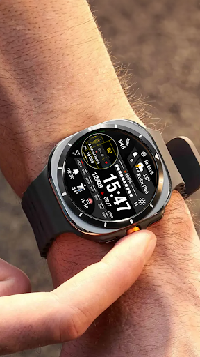 Android application N-SPORT526 Digital Watch face screenshort