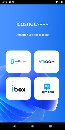 Android application ICOSNET Apps screenshort