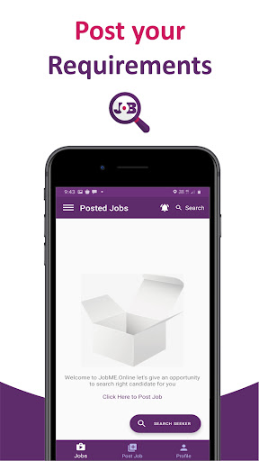 JobME.Online Recruiter App Screen 3