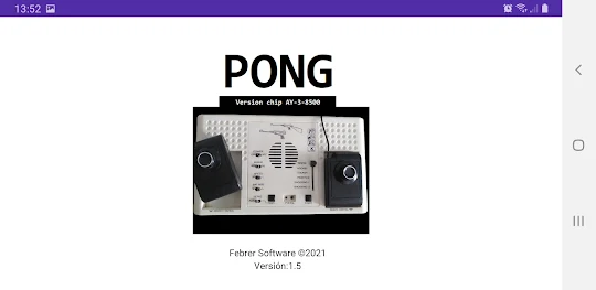 PongGame Tennis/Hockey/Squash