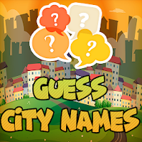 Guess City Names Puzzle Game