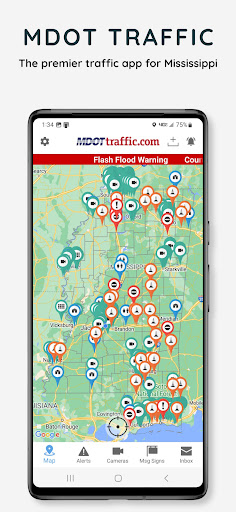 Android application MDOT Traffic (Mississippi) screenshort