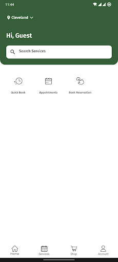 Android application Vitality Lounge Cleveland screenshort