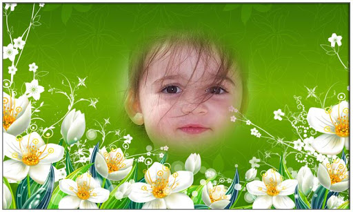 Android application Flowers Photo Frames screenshort