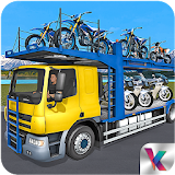 Bike Transport Truck Driver icon