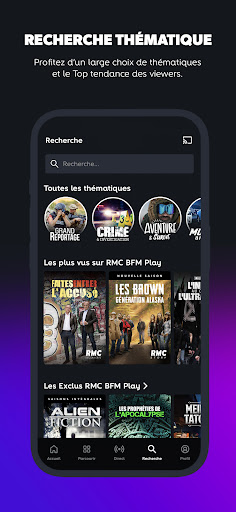 RMC BFM Play – TV live, Replay screenshot 4