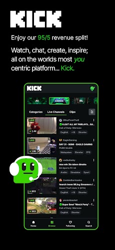 Kick: Live Streamingのおすすめ画像1