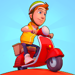 Cover Image of Tải xuống Deliveryman: running bike race 3D 1.12.7 APK