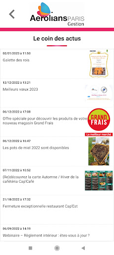 Aerolians Paris Screen 3