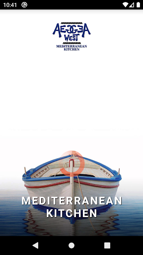 Android application Aegea West screenshort