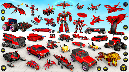 Drone Robot Car Game 3D 2